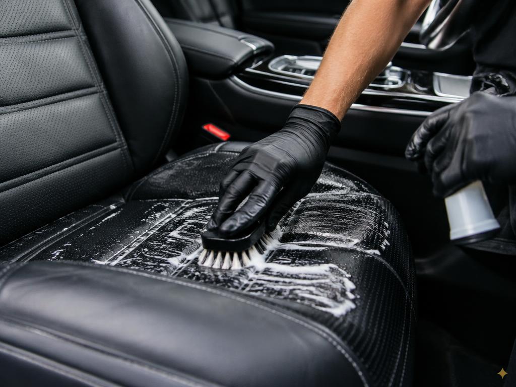 Higienização de Bancos na AR7 Car Wash em Campinas